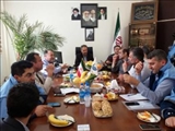 برگزاری جلسه کمیته بحران و پدافند غیر عامل استان در شهرستان اسکو